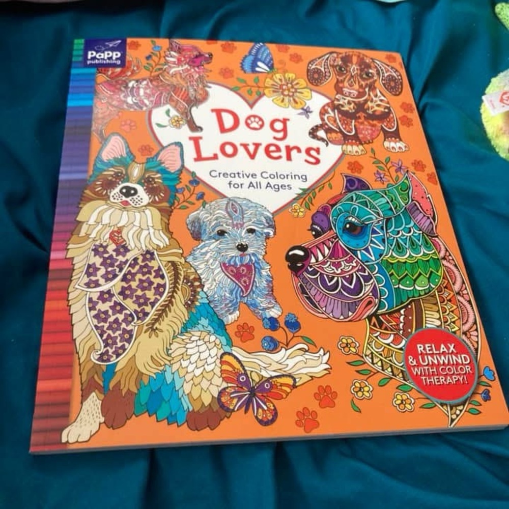 Dog Lovers Creative Colouring Book